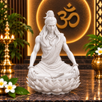 Meditating Mahadev Statue