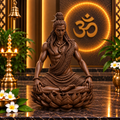 Meditating Mahadev Statue