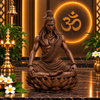 Meditating Mahadev Statue