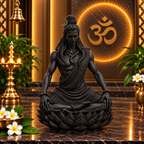 Meditating Mahadev Statue