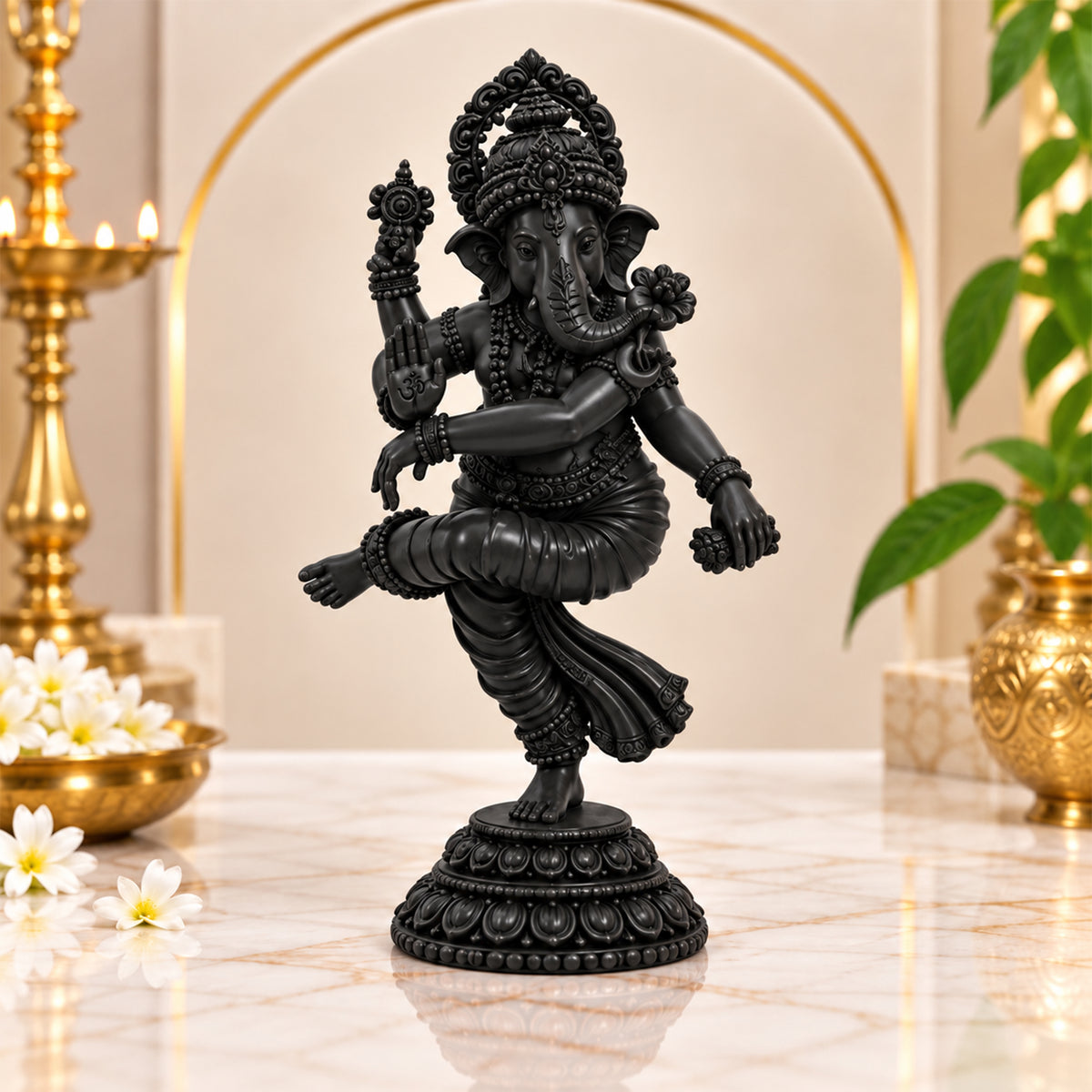 Dancing Ganapati Idol