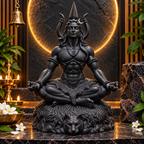 Meditating Shiva Idol