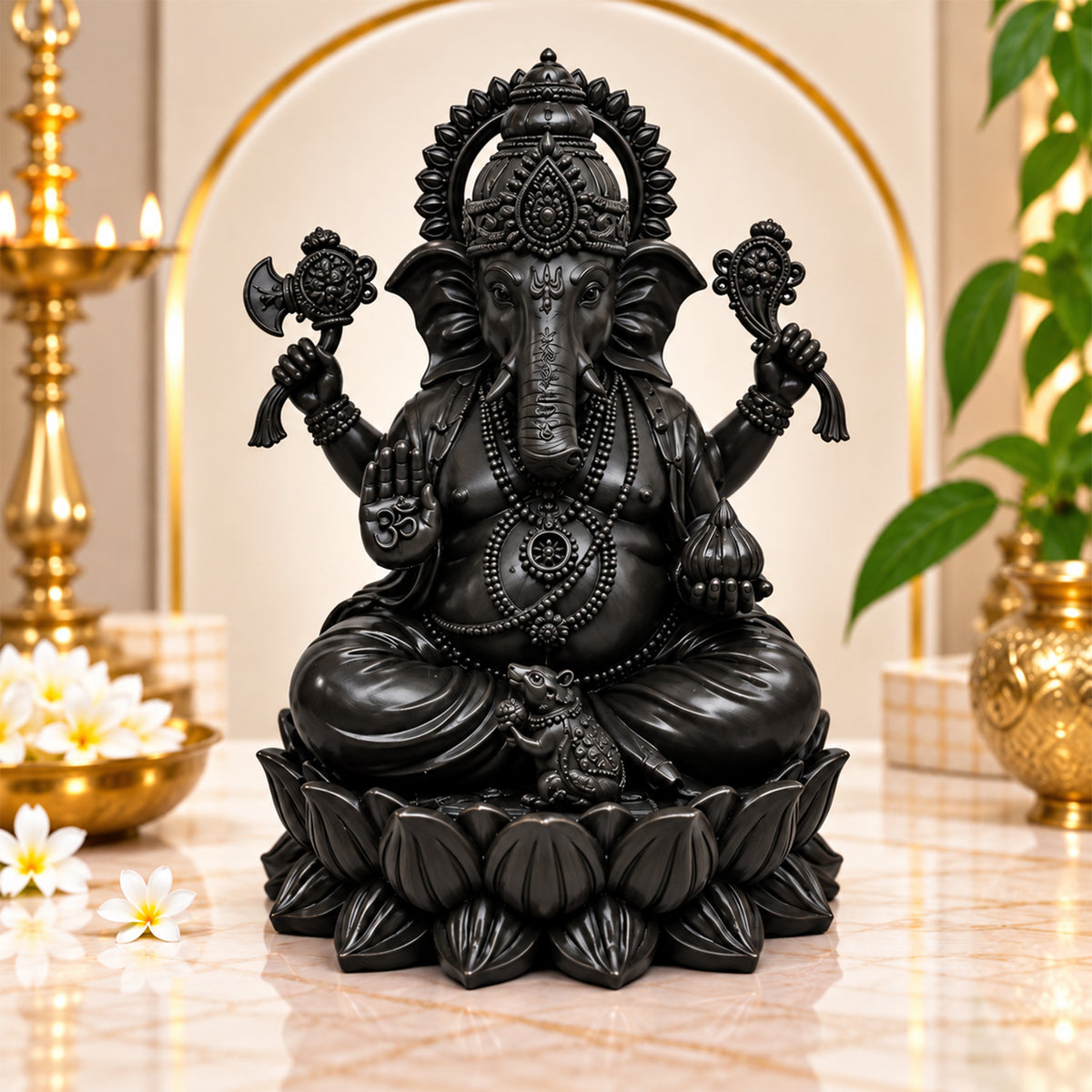 Divine Ganesha Idol