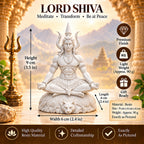 Meditating Shiva Idol