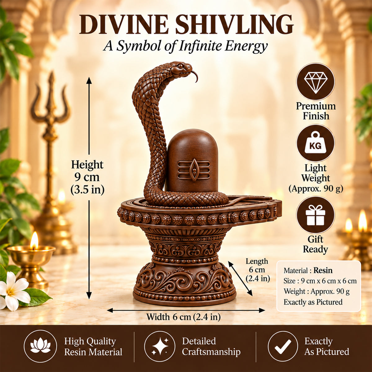 Naga Shivling Idol
