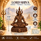 Meditating Shiva Idol