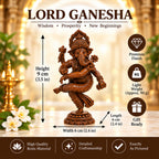 Dancing Ganapati Idol