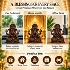 Meditating Ganesh Idol
