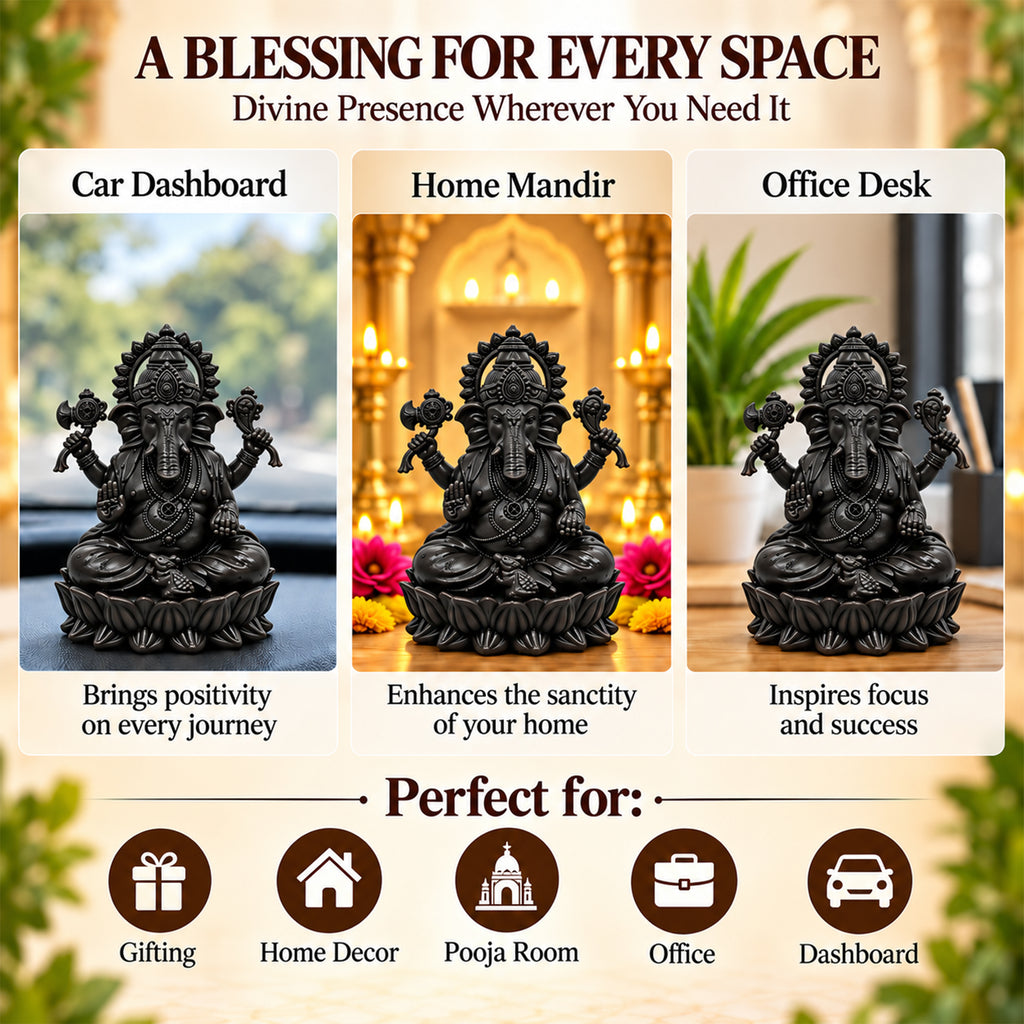 Divine Ganesha Idol