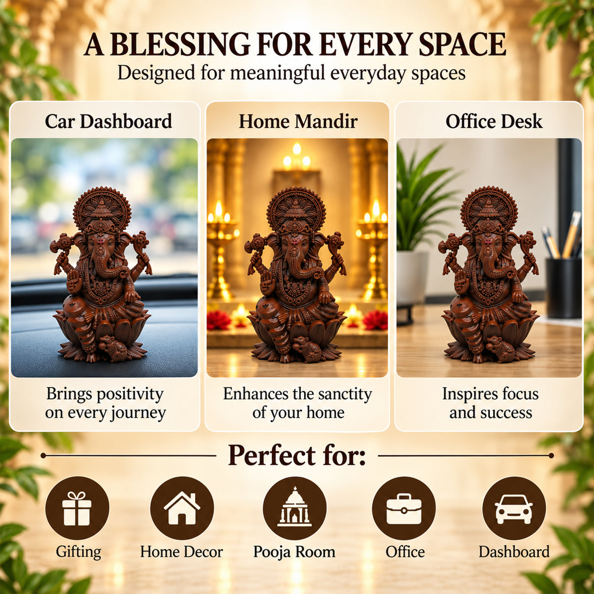 Elegant Ganesh Idol