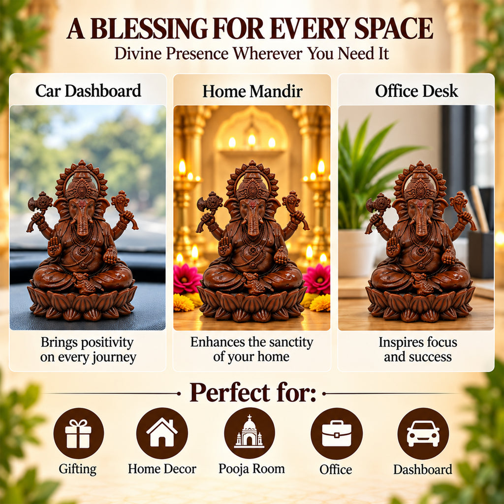 Divine Ganesha Idol