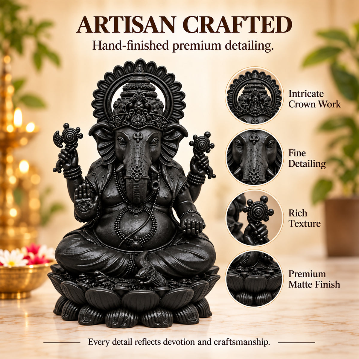 Royal Ganapati Idol
