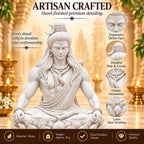 Meditating Mahadev Statue