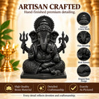 Meditating Ganesh Idol