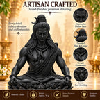 Meditating Mahadev Statue