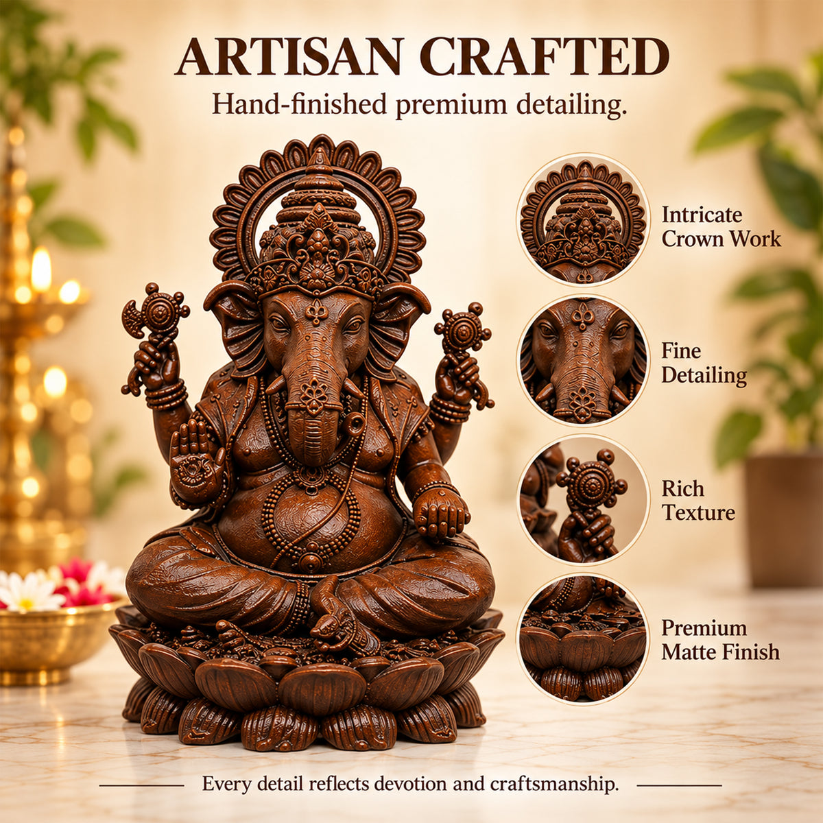Divine Ganesh Murti