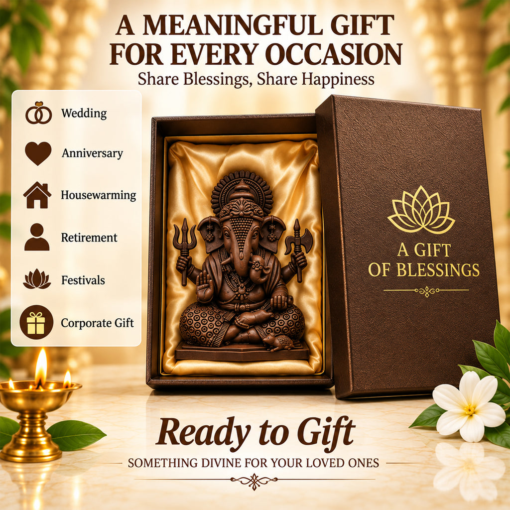 Meditating Ganesh Idol