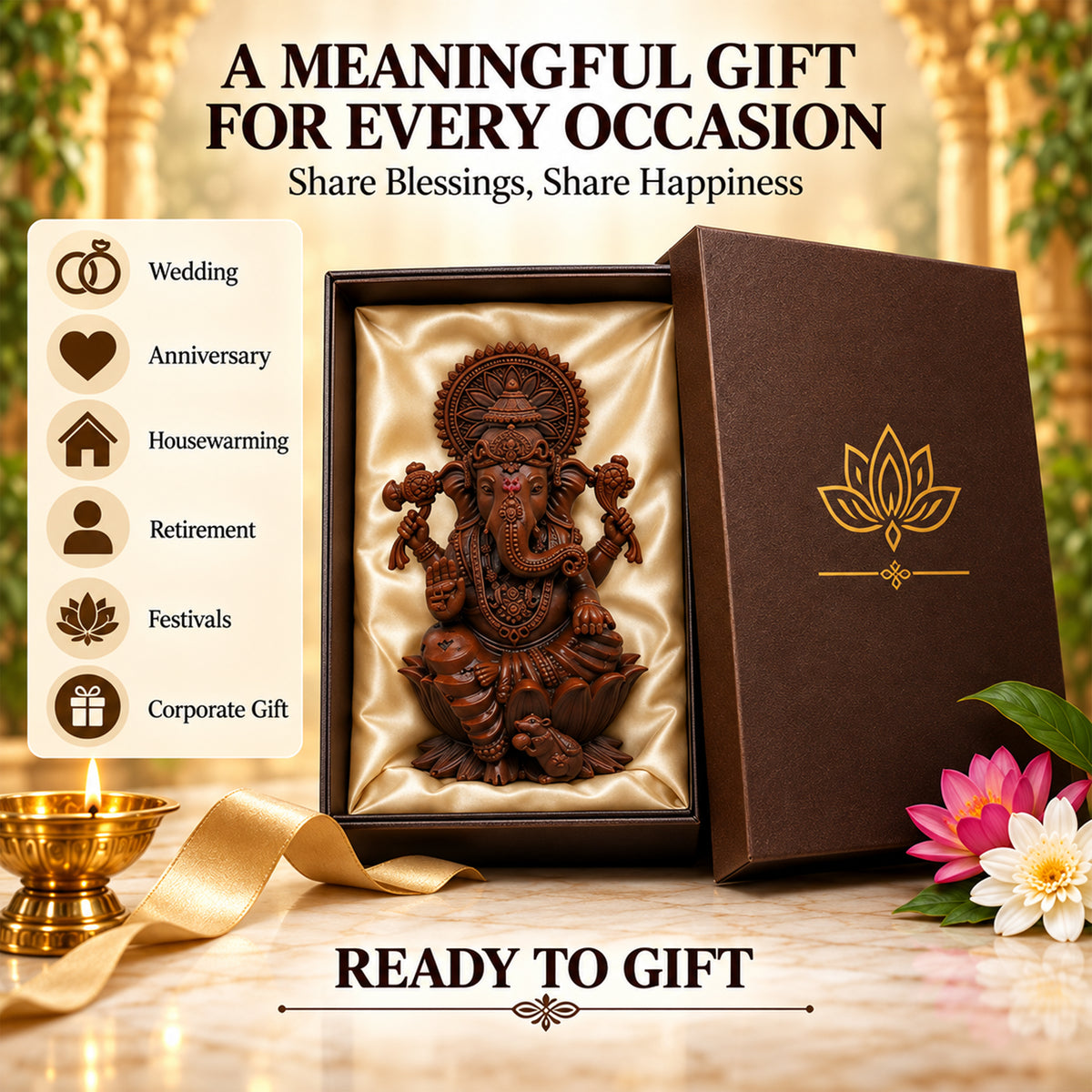 Elegant Ganesh Idol