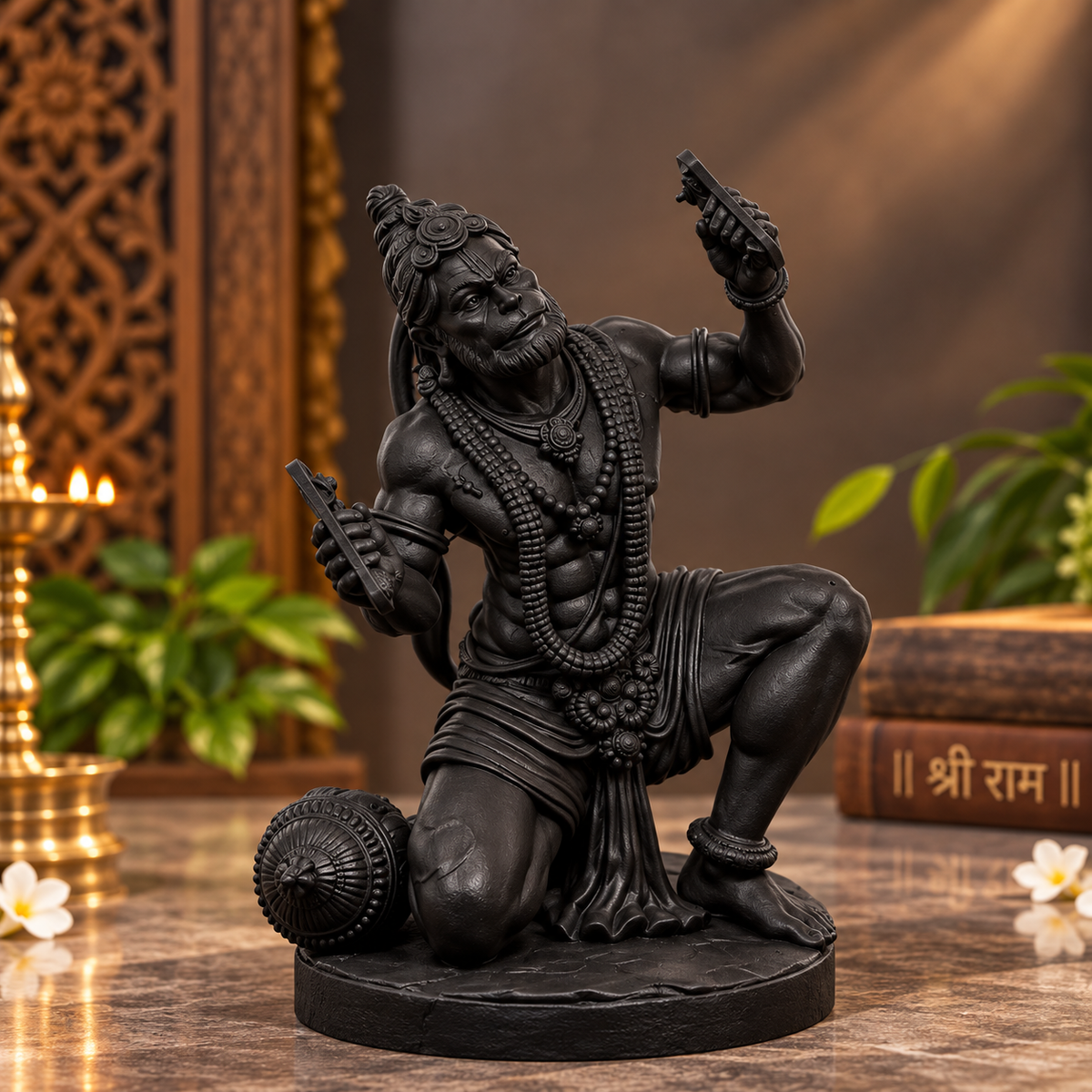 Dynamic Hanuman Idol