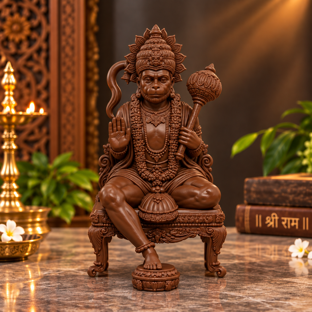 Rajsi Hanuman Idol
